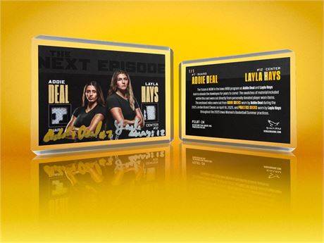 Addie Deal/Layla Hays - Duo Card – 1/1 Only