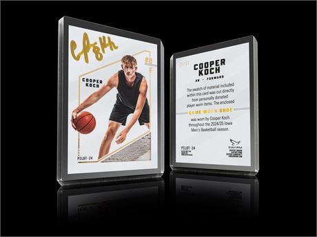 2025 Cooper Koch Relic Card (#10/10)