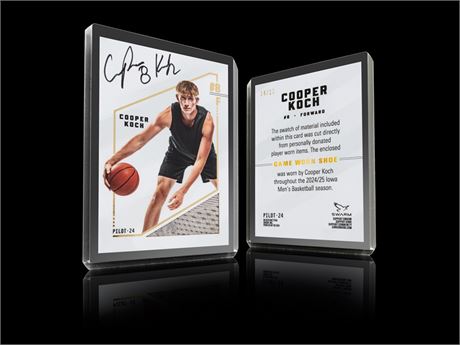 2025 Cooper Koch Relic Card (#4/10)