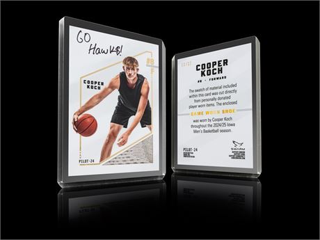 2025 Cooper Koch Relic Card (#2/10)