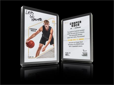 2025 Cooper Koch Relic Card (#6/10)