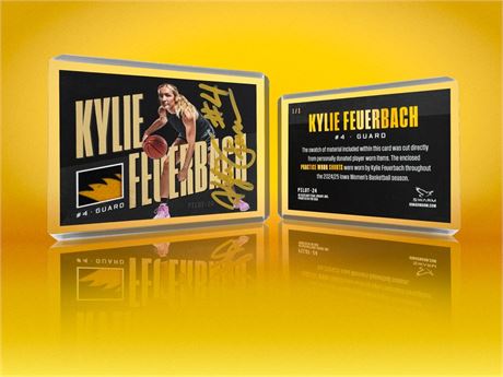 2025 Kylie Feuerbach Relic Card (#1/1)