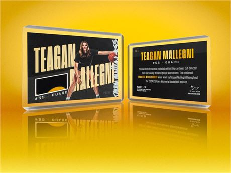 2025 Teagan Mallegni Relic Card (#1/1)