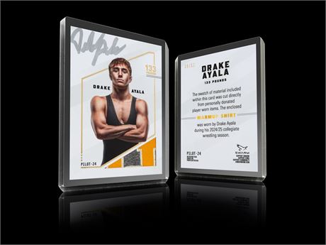 2025 Drake Ayala Relic Card (#8/10)