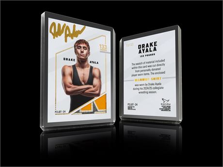 2025 Drake Ayala Relic Card (#1/10)