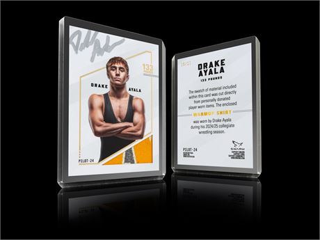 2025 Drake Ayala Relic Card (#5/10)