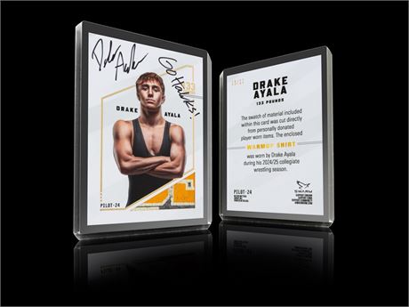 2025 Drake Ayala Relic Card (#3/10)