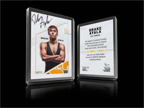 2025 Drake Ayala Relic Card (#4/10)